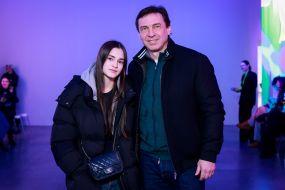 Владислав Ващук с дочерью Василиной