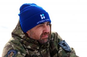Serviceman of the 93rd Separate Rifle Brigade "Kholodny Yar"