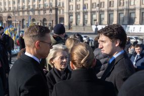 Ursula von der Leyen, Justin Trudeau