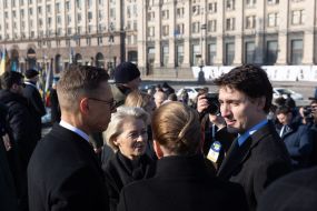 Ursula von der Leyen, Justin Trudeau