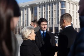 Ursula von der Leyen, Justin Trudeau