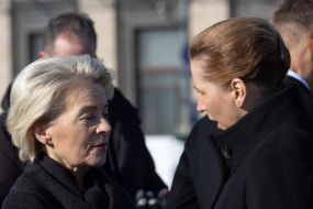 Ursula von der Leyen, Mette Frederiksen