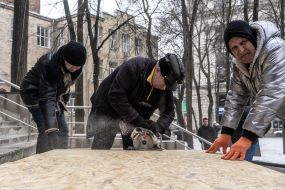 Elimination of the consequences of the night shelling of Kharkiv