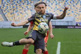 Игровой момент матча