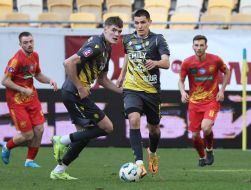 Игровой момент матча