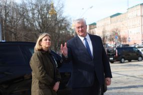 Andriy Sibiga and Beate Meinl-Reisinger