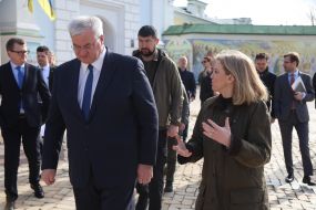 Andriy Sibiga and Beate Meinl-Reisinger