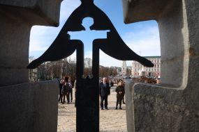 Andriy Sibiga and Beate Meinl-Reisinger