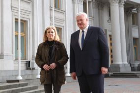 Andriy Sibiga and Beate Meinl-Reisinger