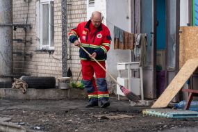 Consequences of arrival at Zolochiv Hospital in Kharkiv Region