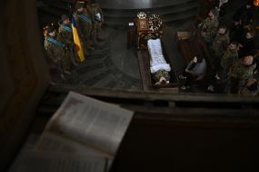 Farewell ceremony for journalist and soldier of the Third Assault Company Dmytro Bendikov