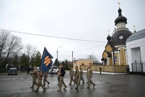 Farewell and burial ceremony of journalist and soldier of the Third Assault Company Dmitry Bendikov