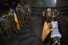 Farewell ceremony for journalist and soldier of the Third Assault Company Dmytro Bendikov