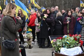Farewell and burial ceremony of journalist and soldier of the Third Assault Company Dmitry Bendikov