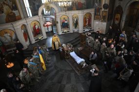Farewell ceremony for journalist and soldier of the Third Assault Company Dmytro Bendikov