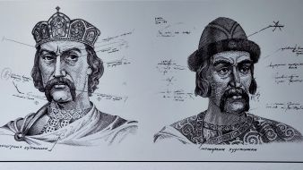 Project sketches of banknotes