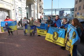 Мирна акція на підтримку військовополонених, які перебувають у чеченському полоні