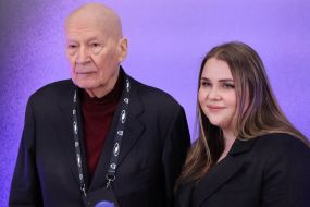 Volodymyr Horbulin and Kateryna Chornohorenko