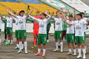 Players of FC Karpaty (Lviv)