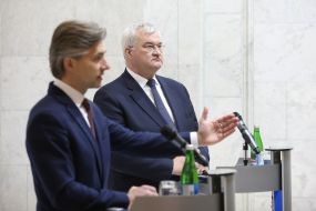 Андрій Сибіга та Кястутіс Будріс