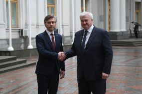 Андрій Сибіга та Кястутіс Будріс