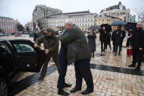 Andriy Sybiga and Kęstutis Budris