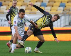 Game moment of the   match