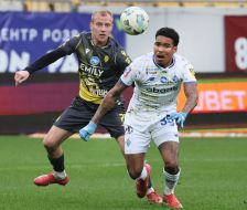 Game moment of the   match