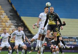 Game moment of the   match