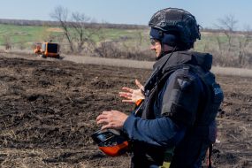 Demining in Kharkiv region