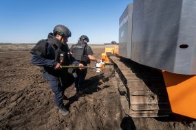 Demining in Kharkiv region