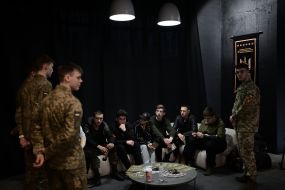 Відкриття хабу першого окремого штурмового батальйону ім. Дмитра Коцюбайла у Києві