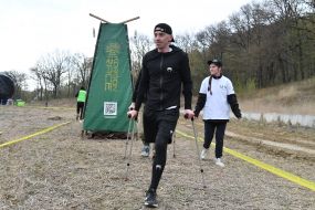 Participants of the large charity obstacle race Kordon race 2025