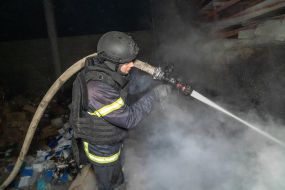 Consequences of the massive Russian attack by the Shahids on Kharkiv