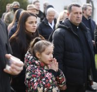 Participants of the Ecumenical Stations of the Cross for the prisoners, their families and the return of peace in Ukraine