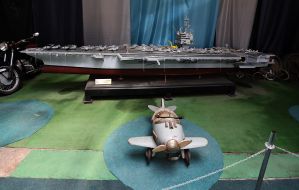 Exhibition of retro equipment at the Retro Garage Museum