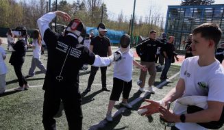 Setting the National Record of Ukraine for the Most Massive Fencing Lesson in Kyiv