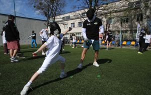 Setting the National Record of Ukraine for the Most Massive Fencing Lesson in Kyiv