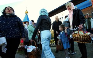 The Blessing of Easter Baskets