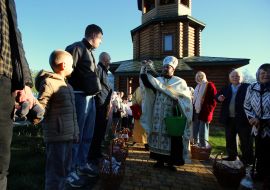 The Blessing of Easter Baskets