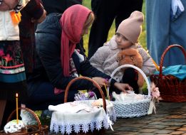 The Blessing of Easter Baskets