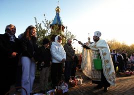 The Blessing of Easter Baskets