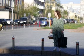 Believers with Easter baskets