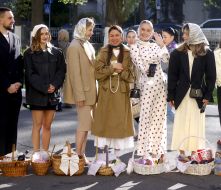 Освячення великодніх кошиків