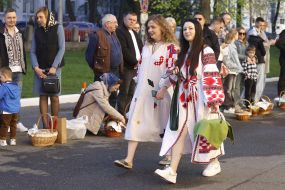 Освячення великодніх кошиків
