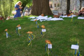 Великодні жайворонки та паски