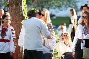 Празднование Пасхи на территории Национального заповедника «София Киевская»