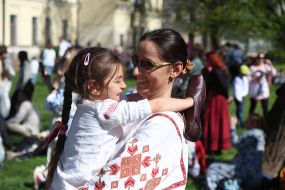 Празднование Пасхи на территории Национального заповедника «София Киевская»