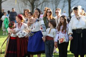 Празднование Пасхи на территории Национального заповедника «София Киевская»