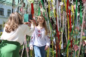 Празднование Пасхи на территории Национального заповедника «София Киевская»